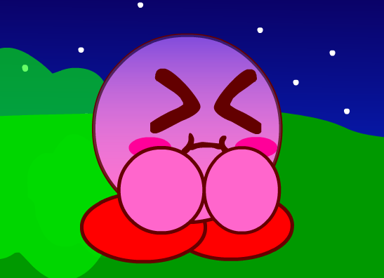 Kirby Fart Flying Flash Animation