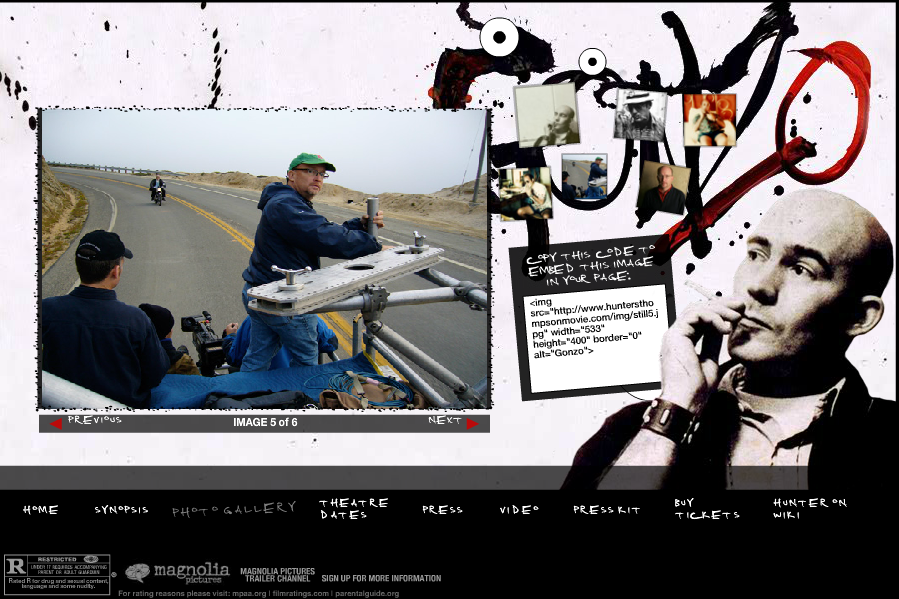 Gonzo Microsite