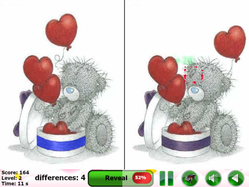 City ​​of Love 5 Differences