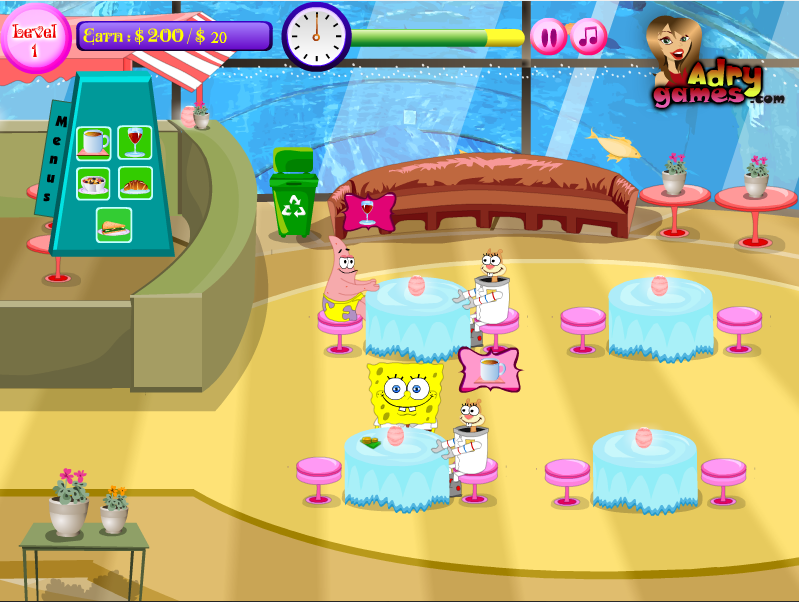 SpongeBob Under Water Restaurant