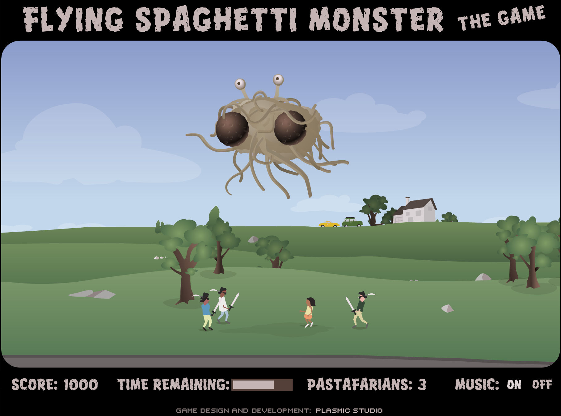 Flying Spaghetti Monster - The Game