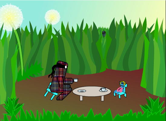 Tiny Plaid Ninjas 2