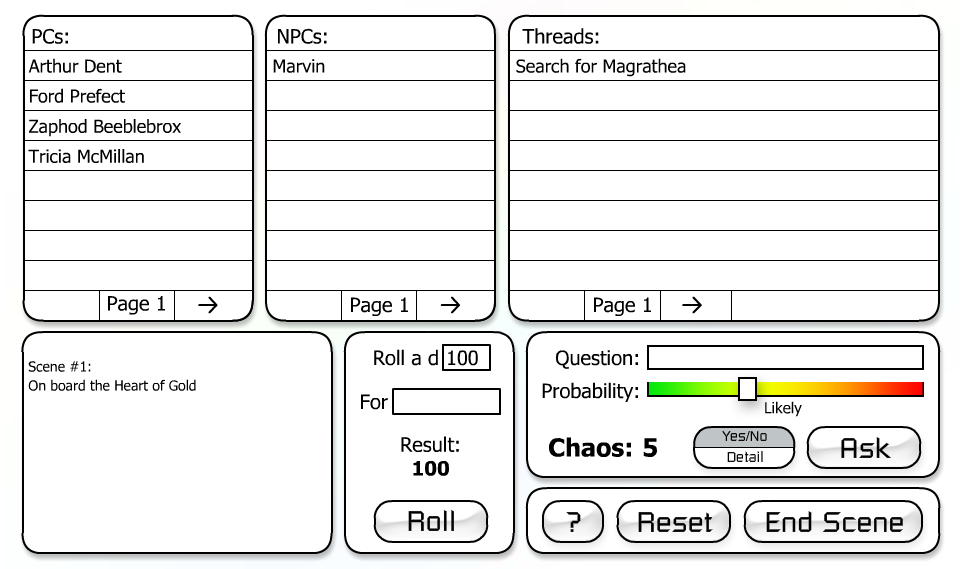 Mythic Game Master Emulator