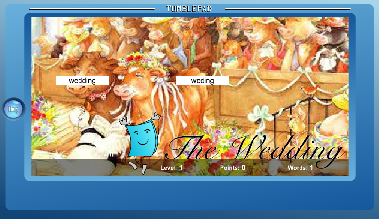 The Wedding - Word Catch