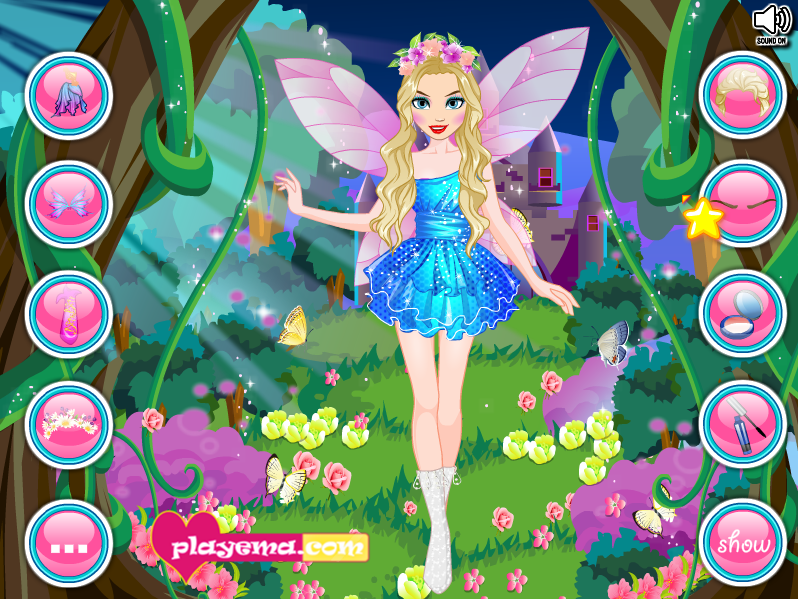 Elsa Fairy Dress Up