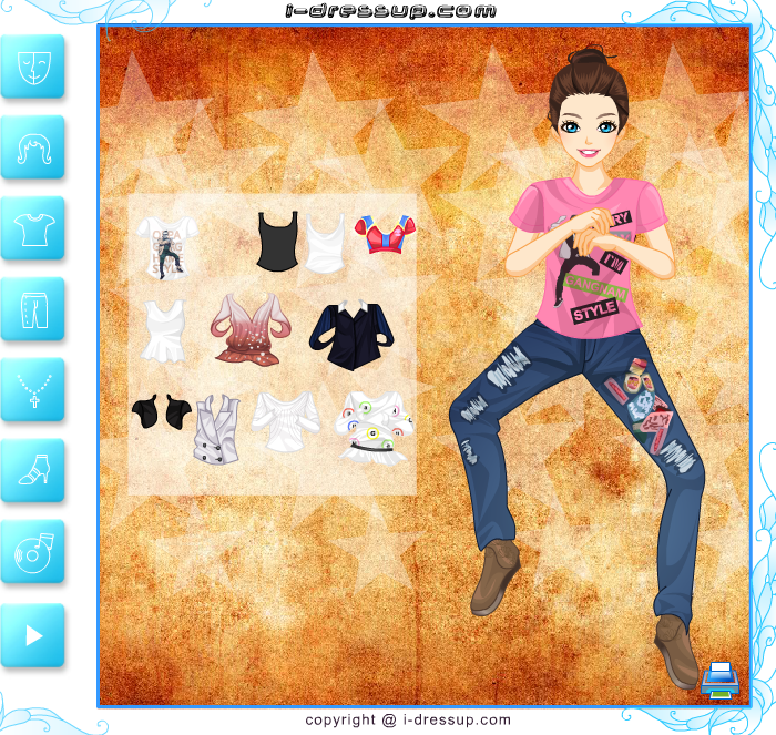 Fashion Gangnam Style Dress Up