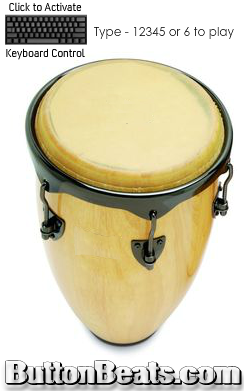 ButtonBass Bongo Drums