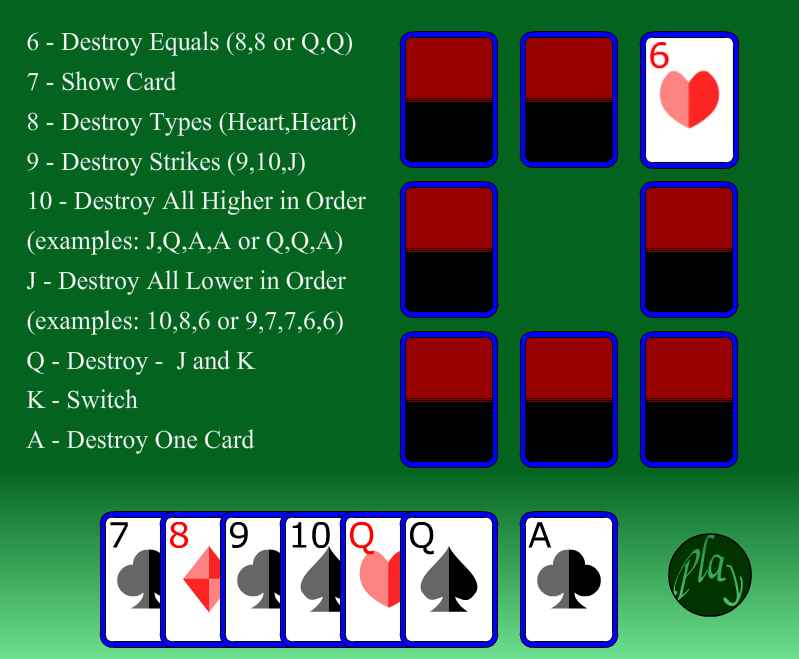 Memory & Strategy Card Game