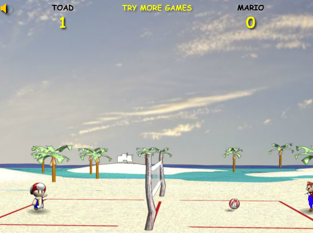 Mario Beach Volleyball