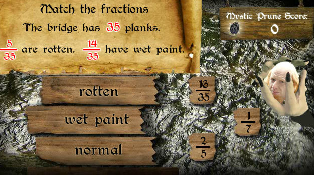 The Legend of Dick and Dom: Ordering and Comparing Fractions