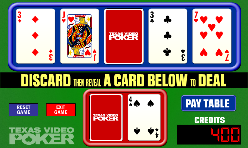 Texas Video Poker