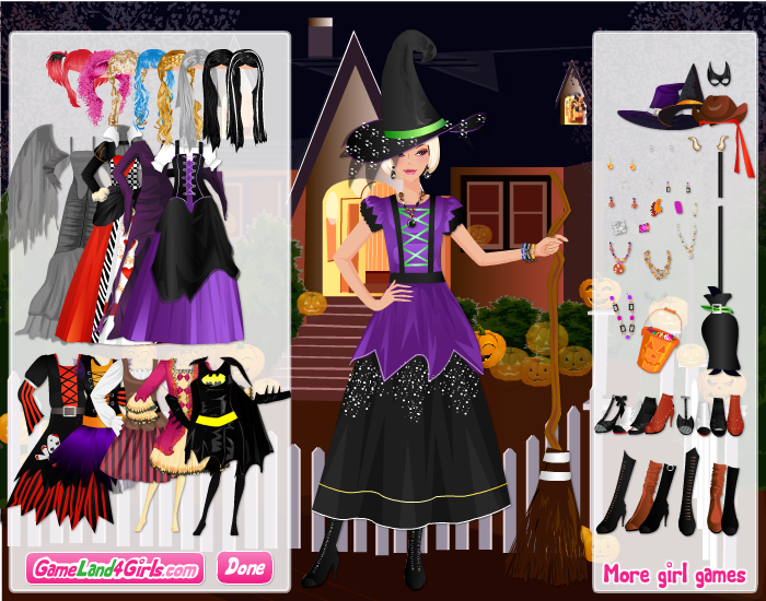 Trick or Treat on Halloween Dress Up