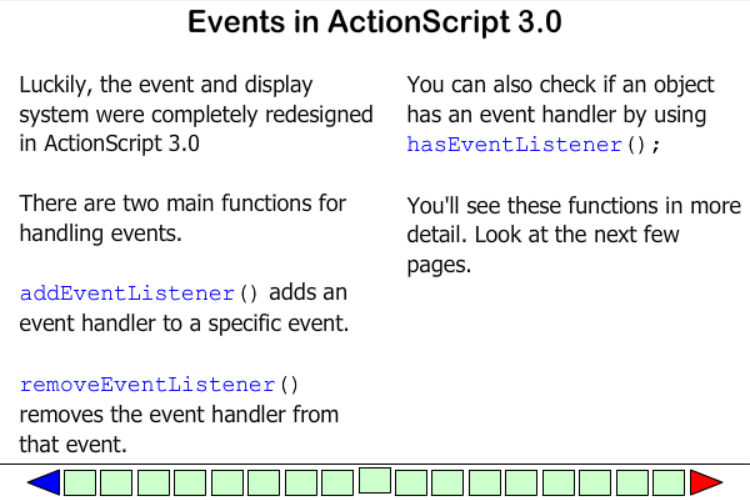 AS Tutorial – Ch.8 Events