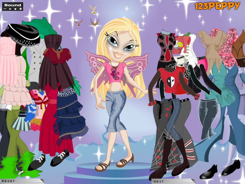 Chloe Bratz Dress Up Game