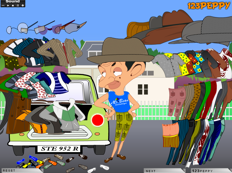 Mr Bean Dress Up Games