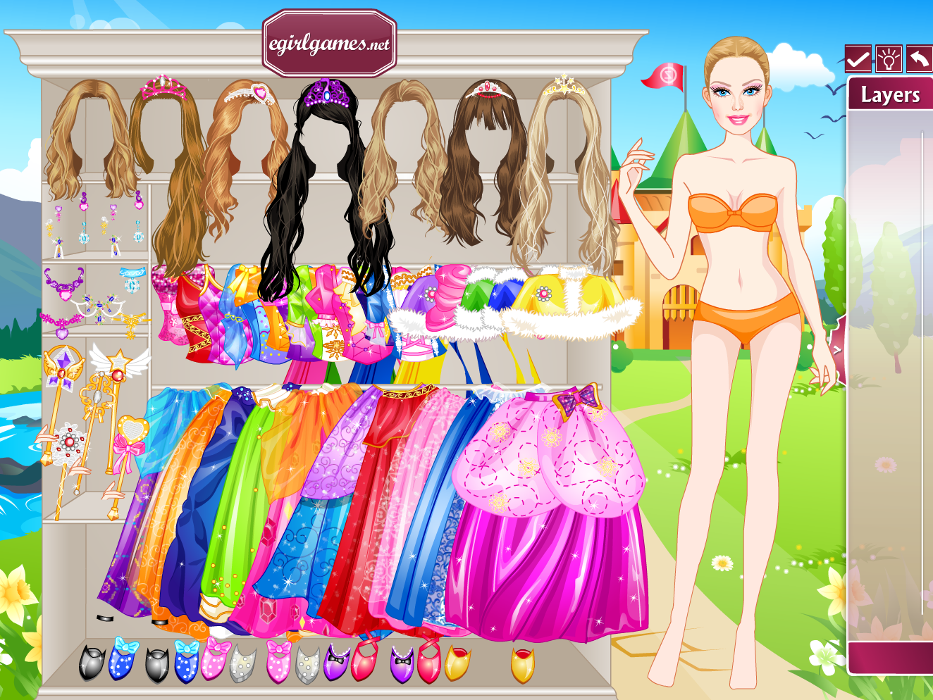 Barbie Diamonds Princess Dress Up