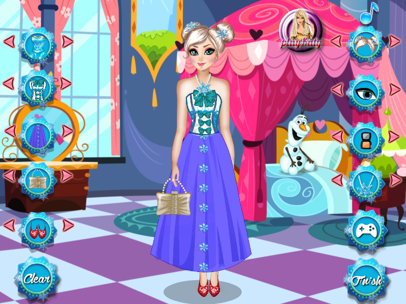 Elsa Solar Eclipse Dress Up