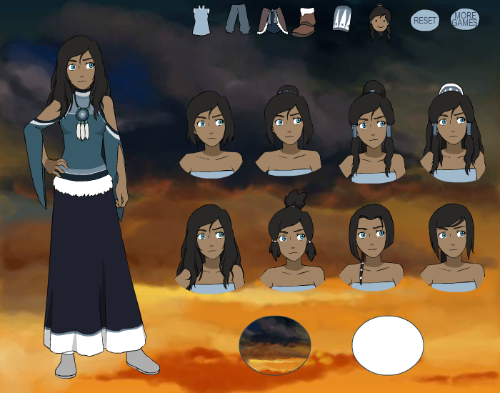 Korra Dress Up V2