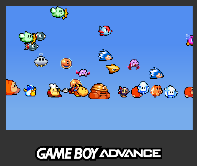 Kirby & the Amazing Mirror Screensaver 2