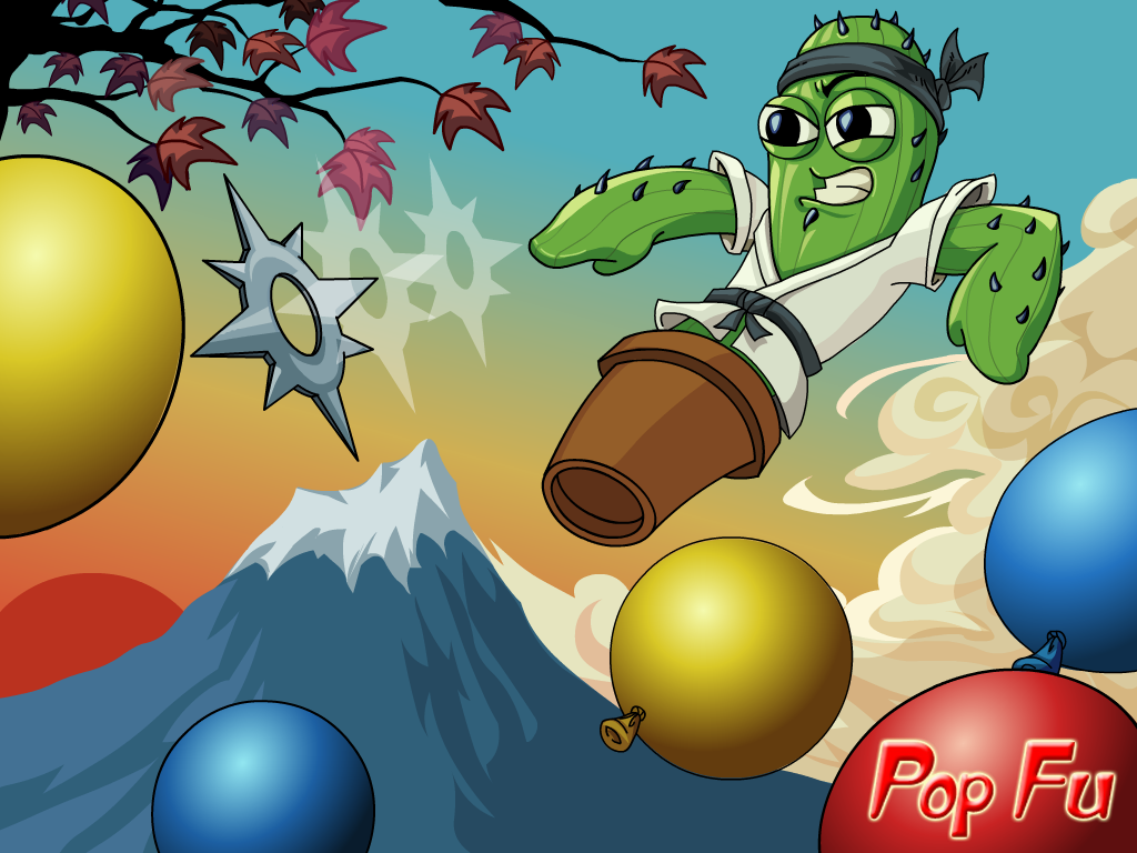 Pop Fu Screensaver