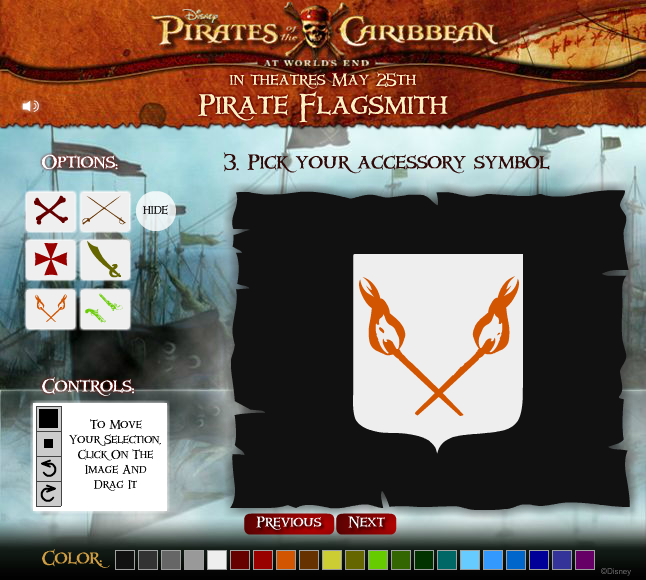 Pirates of the Caribbean: At World's End - Pirate Flagsmith