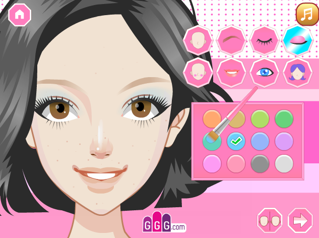 Happy Easter Girl Makeover Game