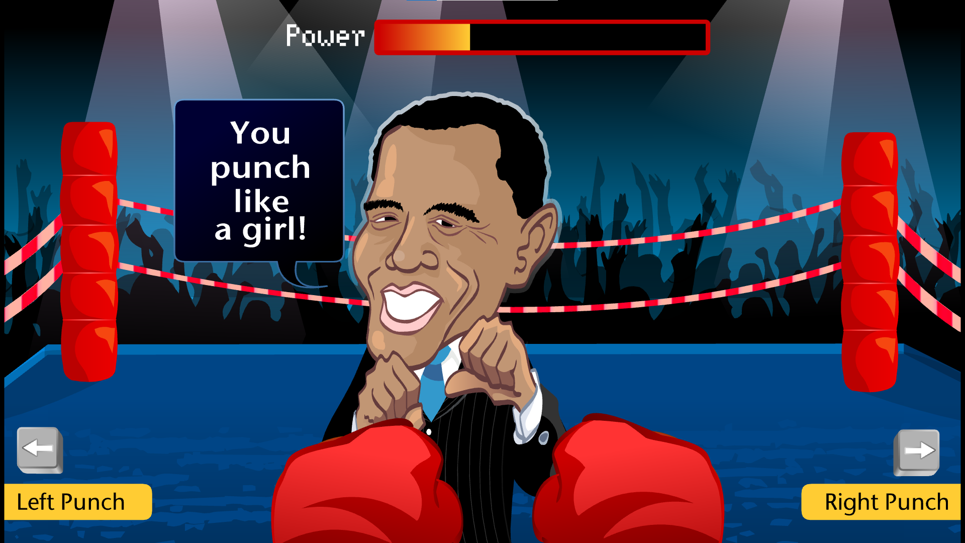 Punch Obama