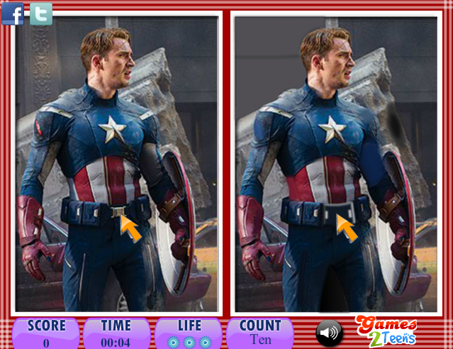 Captain America 10 Differences