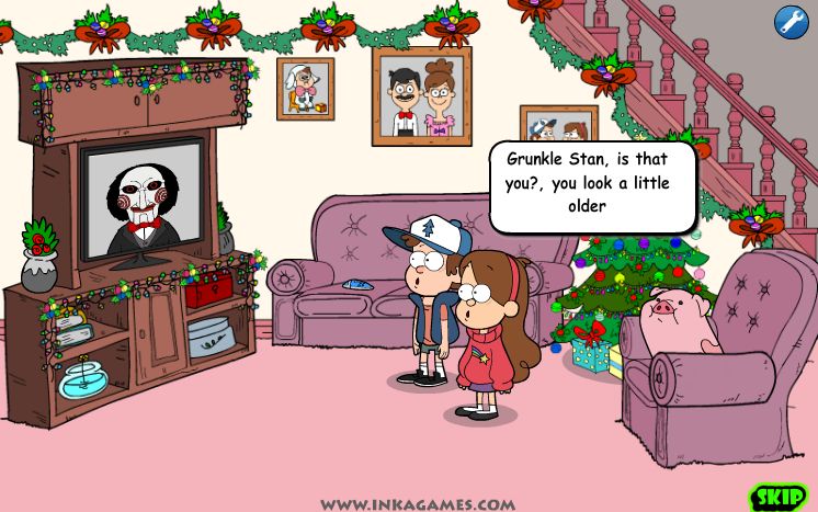 Gravity Falls Saw Game