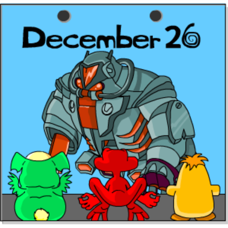 Neopets Advent Calendar 2000: Day 26