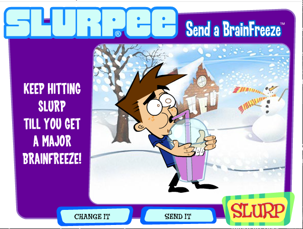 Slurpee Send a Brainfreeze