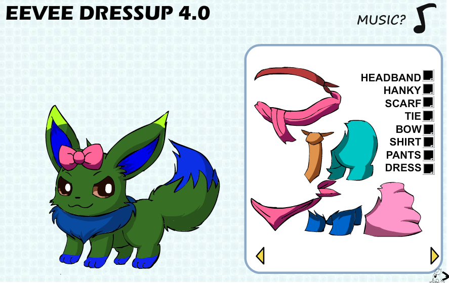 Eevee Dressup v4.0