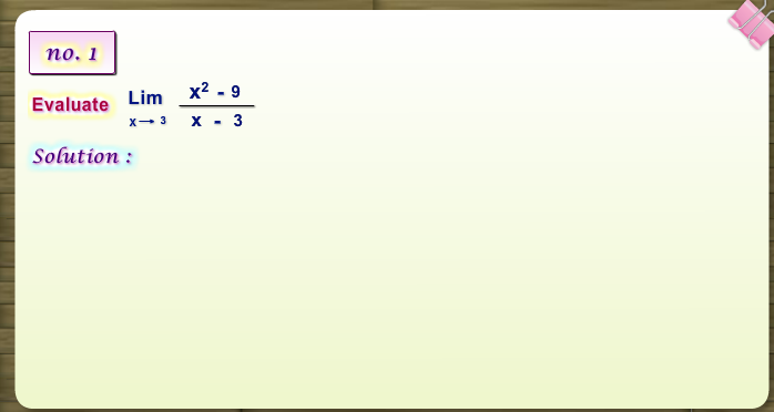 Supplementary Exercise on limits ( Part 1 )