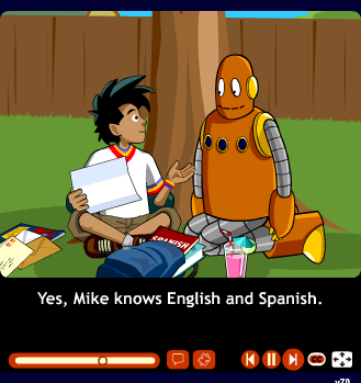 About Mike - Present Simple