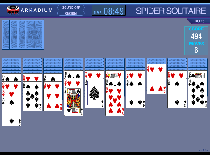 Spider Solitaire (Classic)