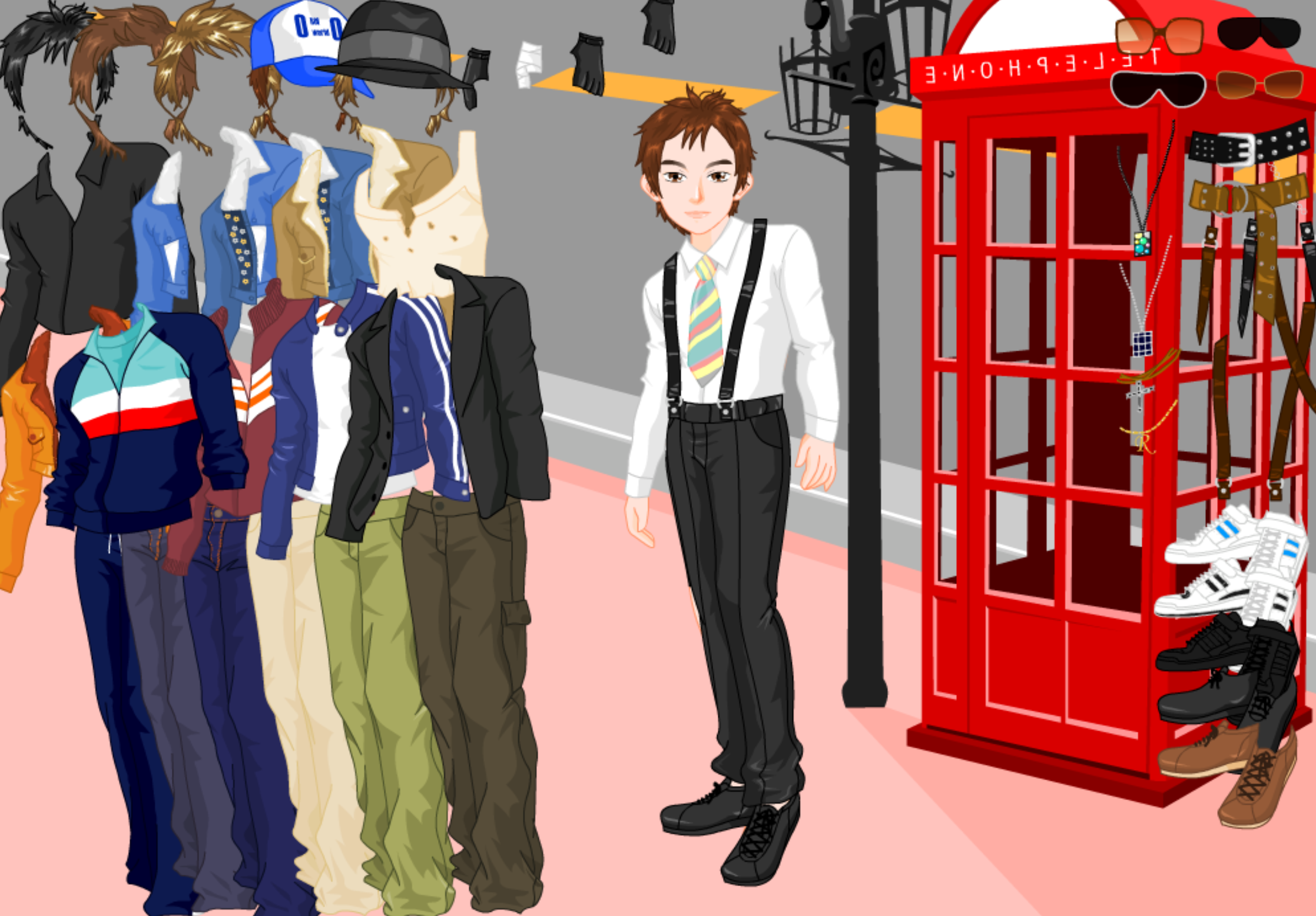 Roiworld London Boy Dressup