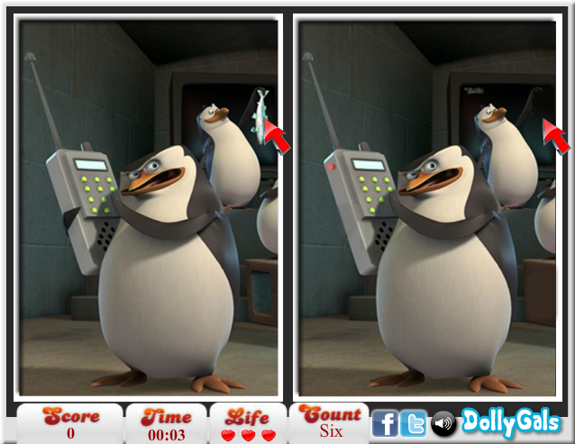 The Penguins of Madagascar 6 Diff