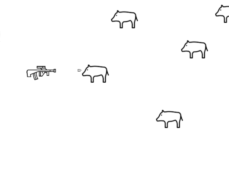 30 to 50 Feral Hog Attack Simulator