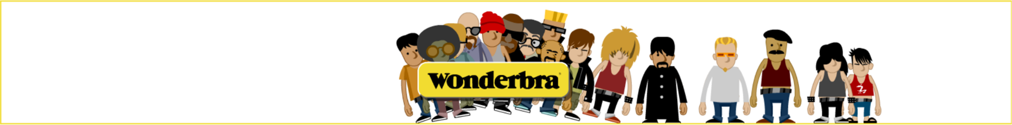 Wonderbra - "Magnet" Banner Ad (Singapore)