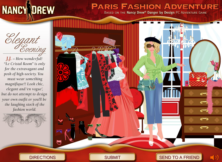 Nancy Drew: Paris Fashion Adventure