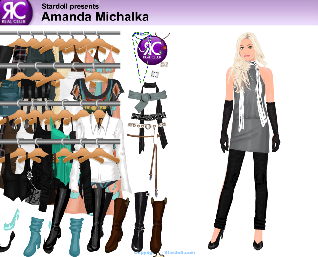 Stardoll presents Amanda Michalka