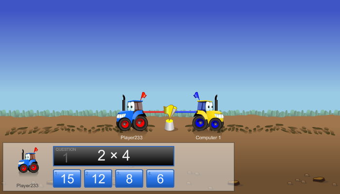 Tug Team Tractor Multiplication