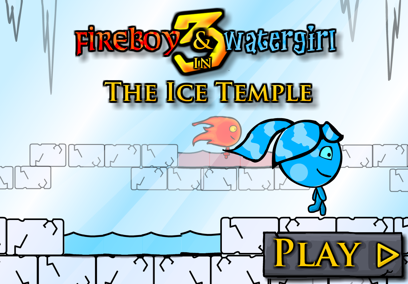 Fireboy & Watergirl 3 in The Ice Temple Game Promo