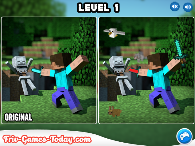 Minecraft with Differences
