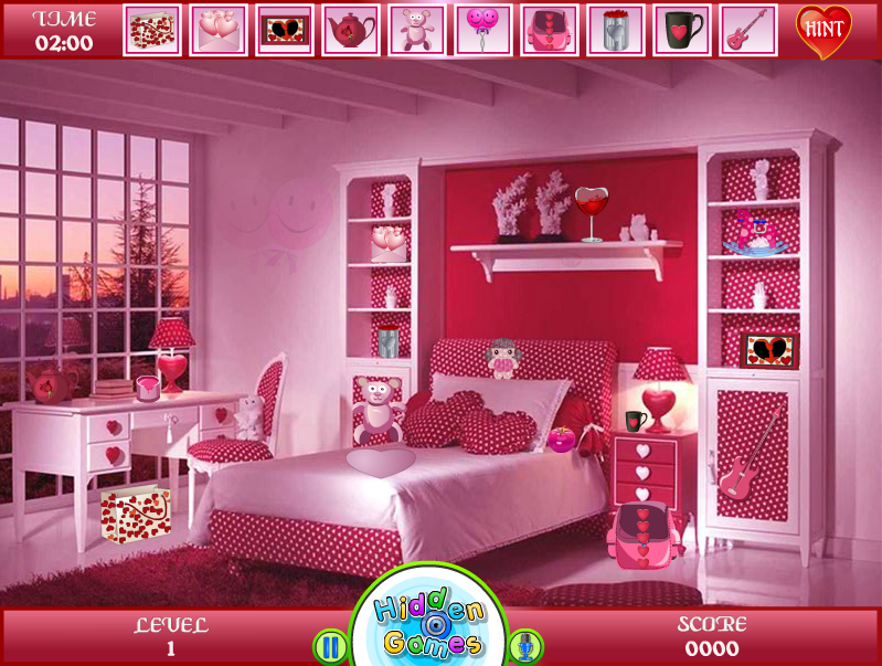 Valentines Day Hidden Objects
