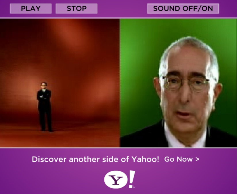 Ben Stein & Al Franken Yahoo Ad (United States)