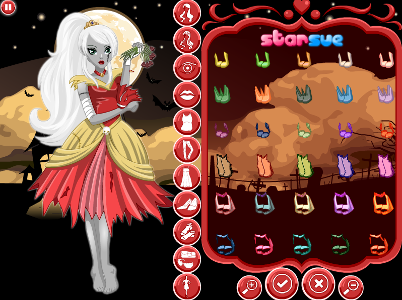 Once Upon A Zombie: Zombie Belle Dress Up