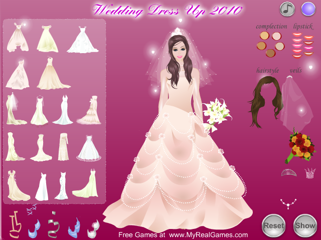 Wedding Dress Up 2010