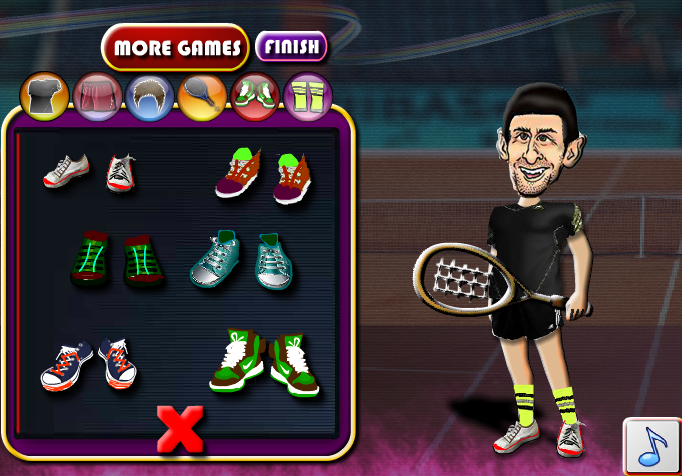 Novak Djokovic Dress up