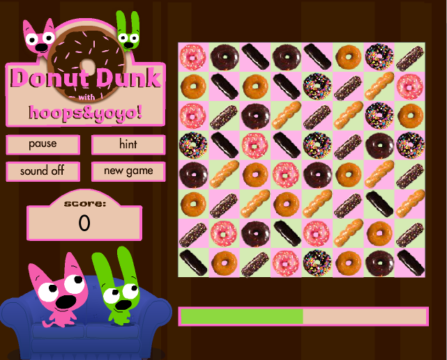 Donut Dunk with Hoops & Yoyo